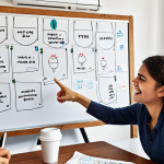 **

A brightly lit, modern co-working space in Istanbul. Several young professionals are gathered around a whiteboard, brainstorming ideas. One person is pointing to a diagram on the board, representing a "white page" or fresh start. Everyone is smiling and engaged. Include Turkish coffee cups on the table and a view of the Bosphorus in the background. The overall mood is energetic and optimistic. Focus: Innovation and collaboration in Turkish business culture.

**